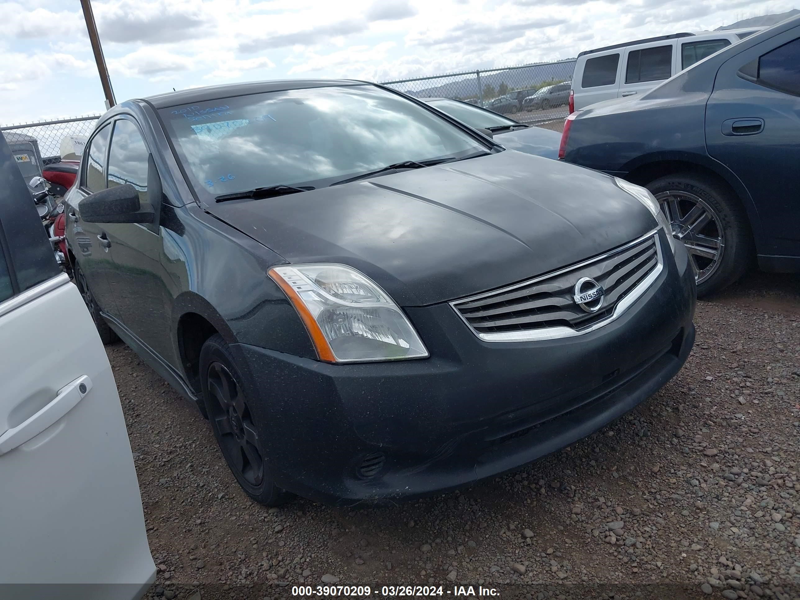 NISSAN SENTRA 2010 3n1ab6apxal704842