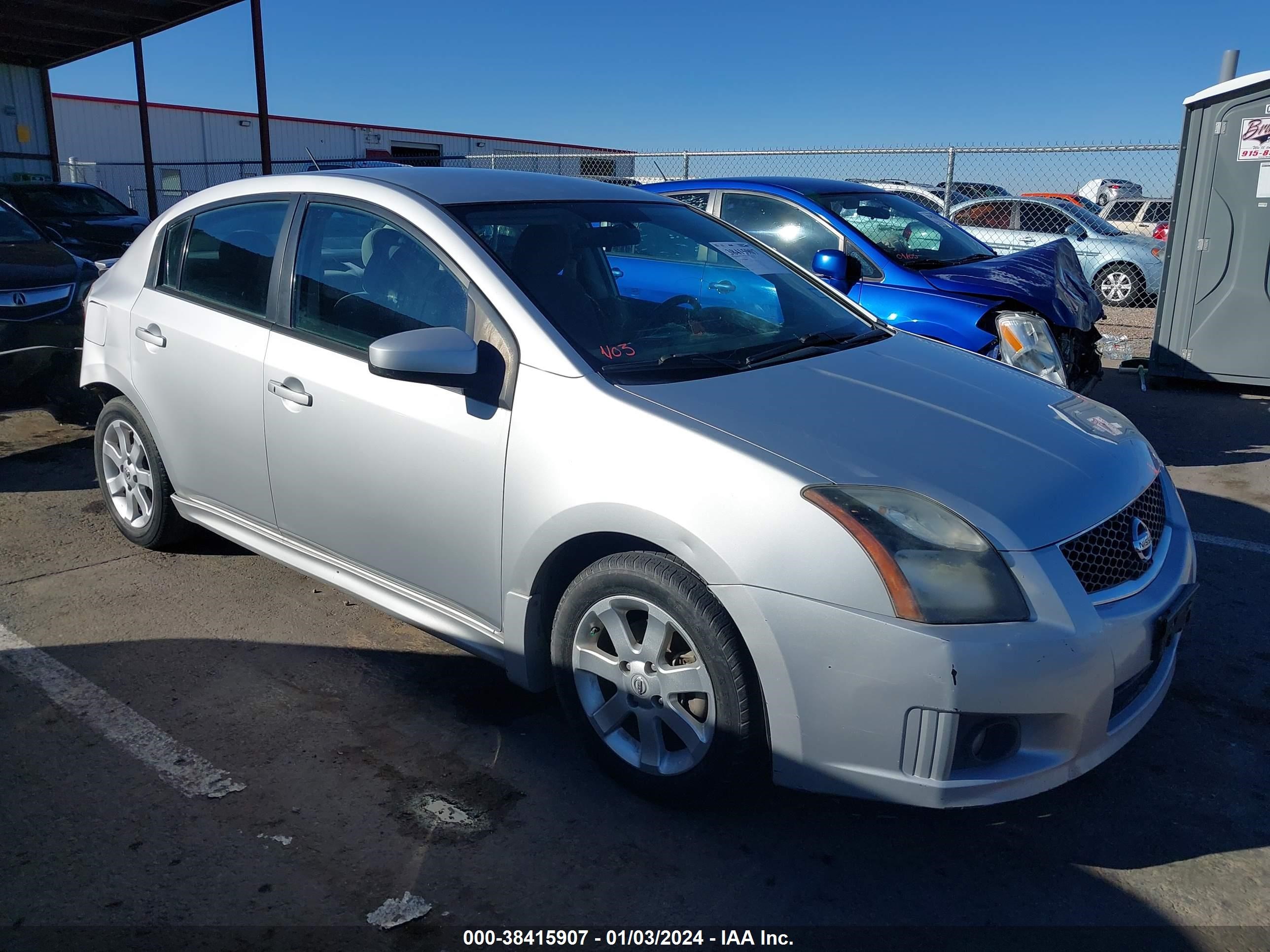 NISSAN SENTRA 2011 3n1ab6apxbl672587