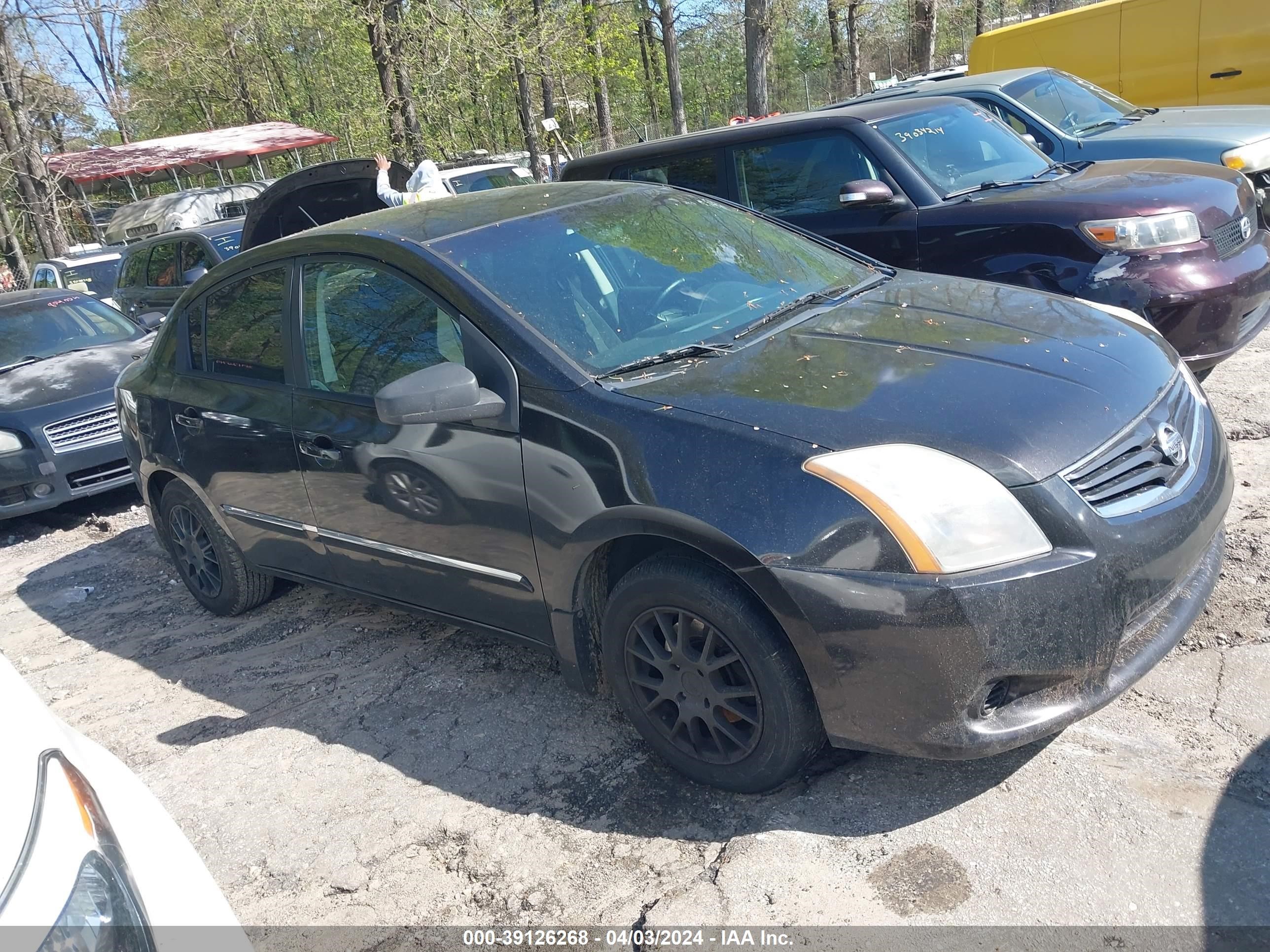 NISSAN SENTRA 2012 3n1ab6apxcl621639