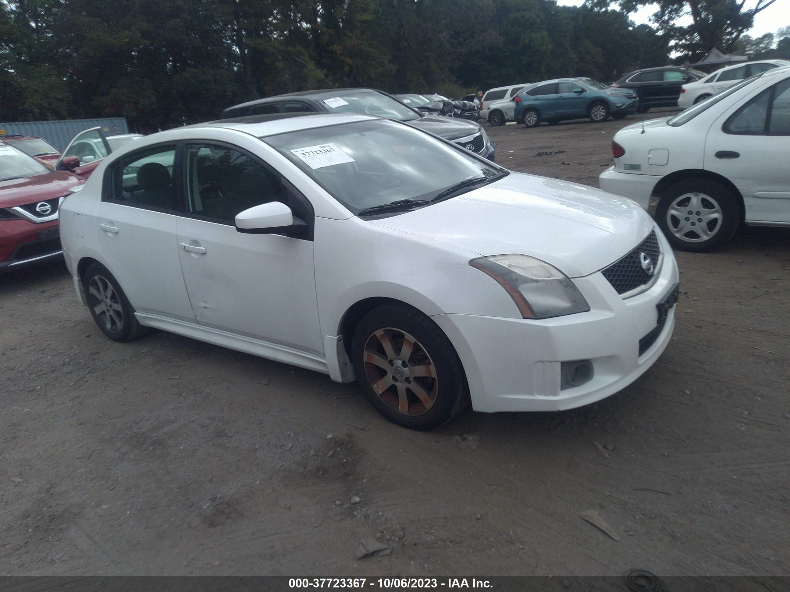 NISSAN SENTRA 2012 3n1ab6apxcl683980