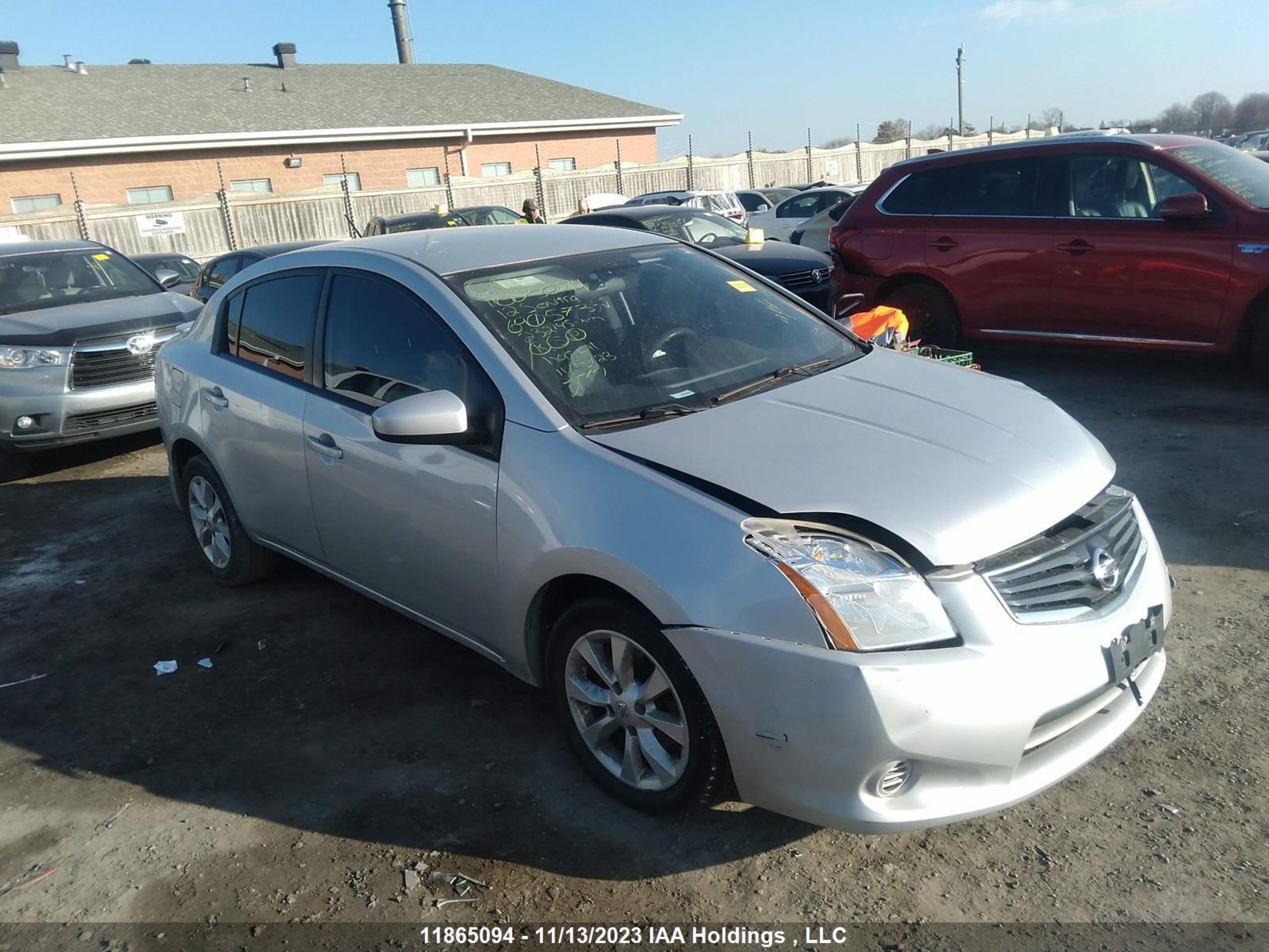 NISSAN SENTRA 2012 3n1ab6apxcl690573