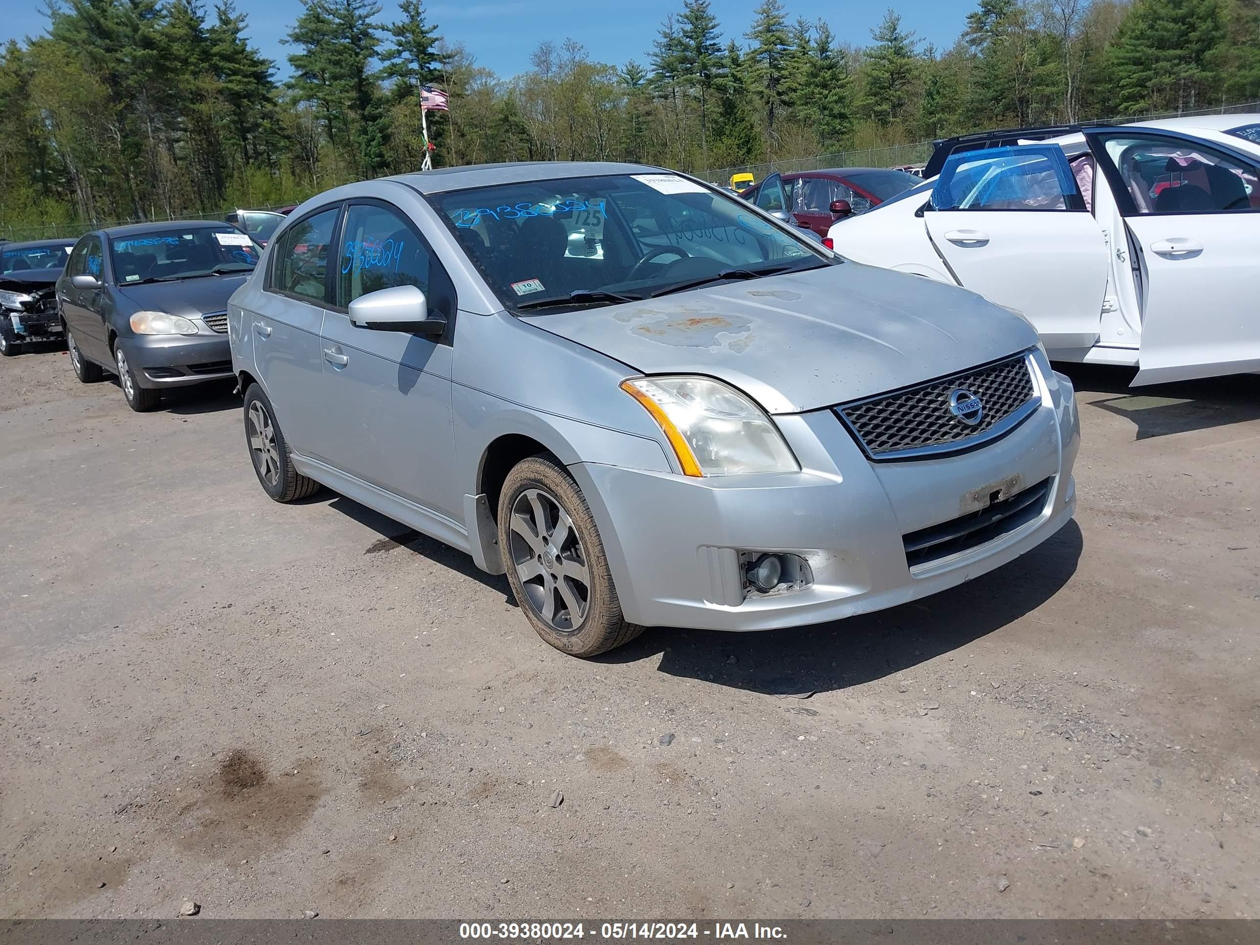 NISSAN SENTRA 2012 3n1ab6apxcl695580