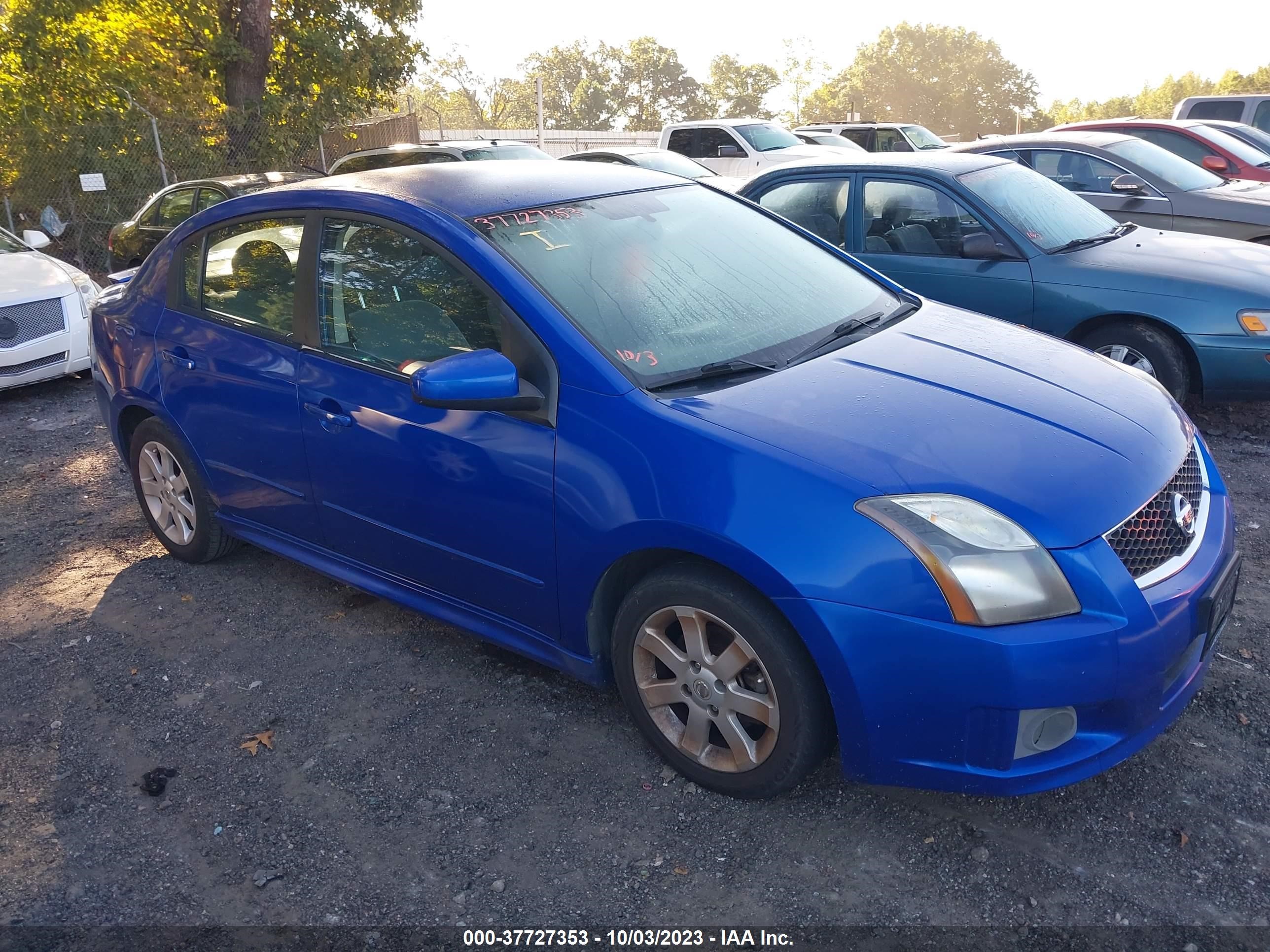 NISSAN SENTRA 2012 3n1ab6apxcl739755