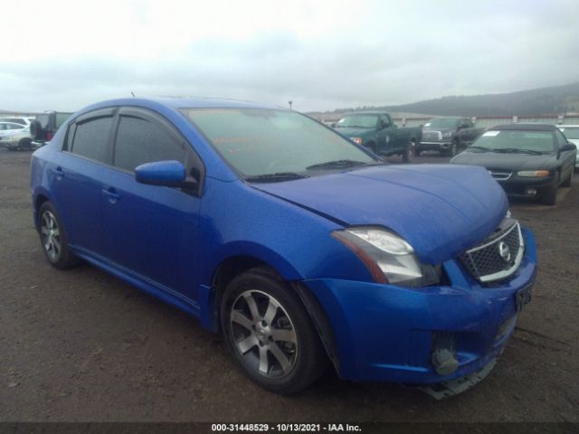 NISSAN SENTRA 2012 3n1ab6apxcl764154