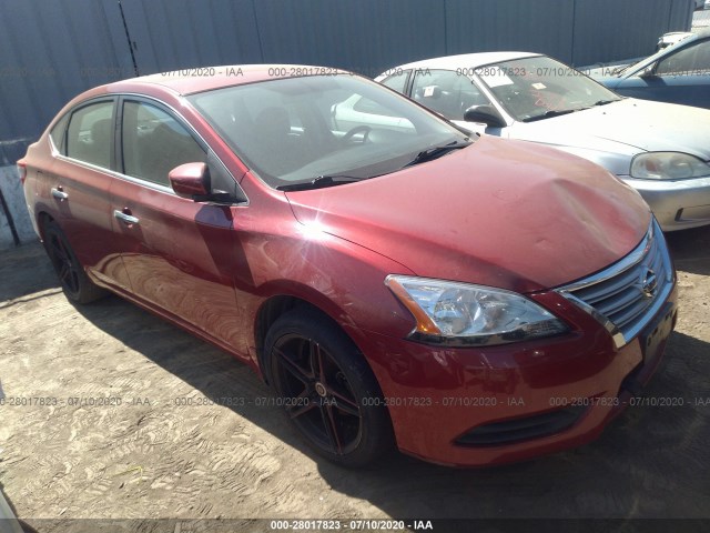 NISSAN SENTRA 2014 3n1ab7ap0el629631