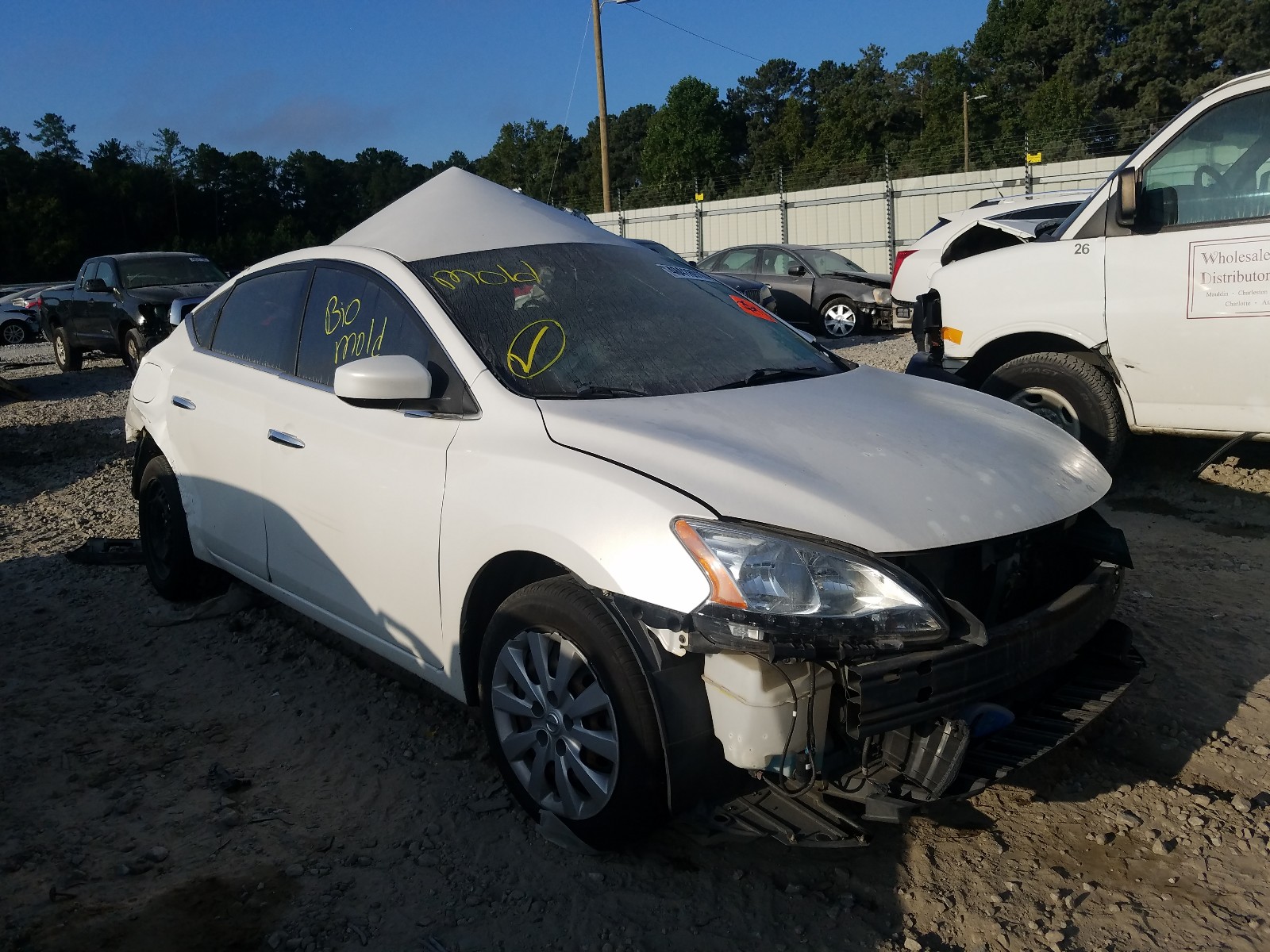 NISSAN SENTRA S 2014 3n1ab7ap0el646350