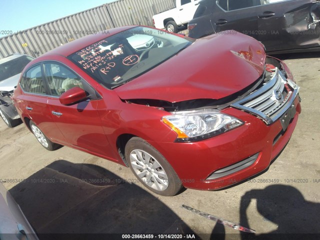 NISSAN SENTRA 2014 3n1ab7ap0el657347