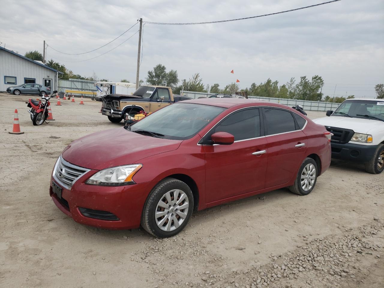 NISSAN SENTRA 2014 3n1ab7ap0el676674