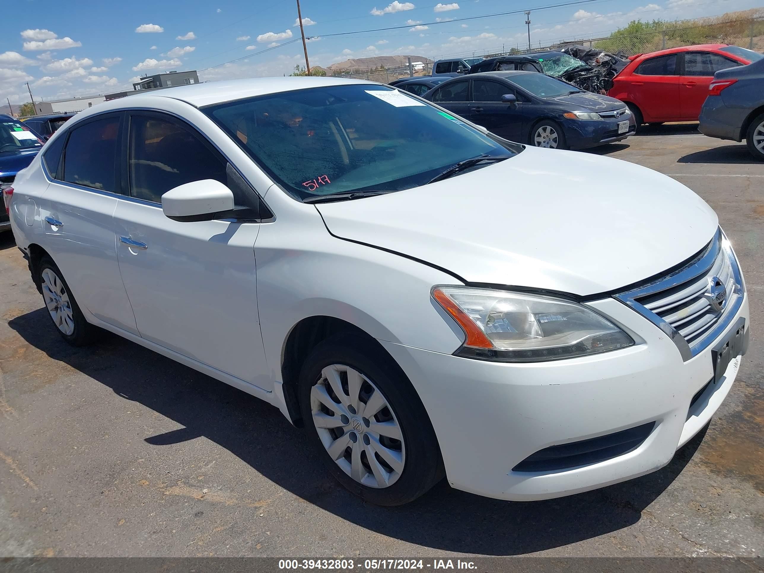 NISSAN SENTRA 2014 3n1ab7ap0el677923