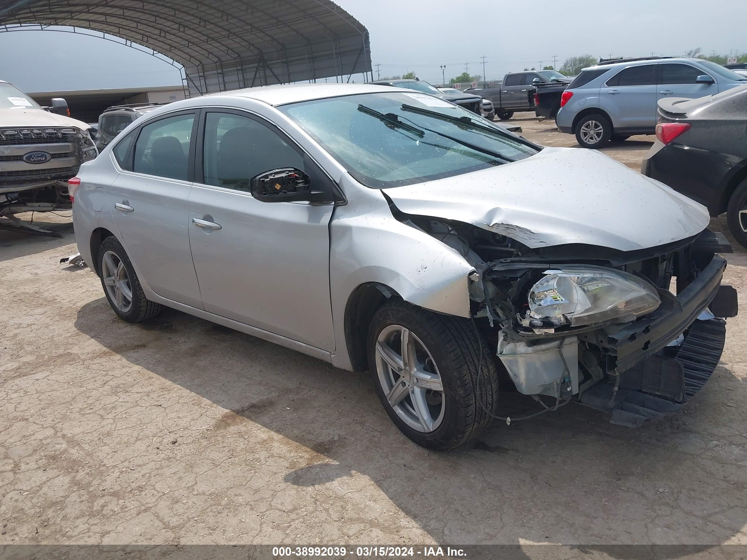 NISSAN SENTRA 2014 3n1ab7ap0el684080