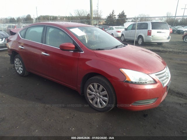 NISSAN SENTRA 2014 3n1ab7ap0el684421