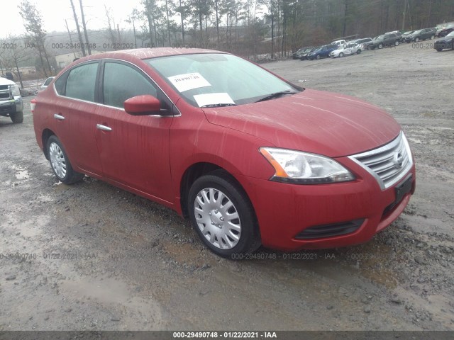 NISSAN SENTRA 2014 3n1ab7ap0ey231015