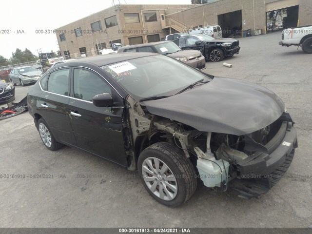 NISSAN SENTRA 2014 3n1ab7ap0ey255329