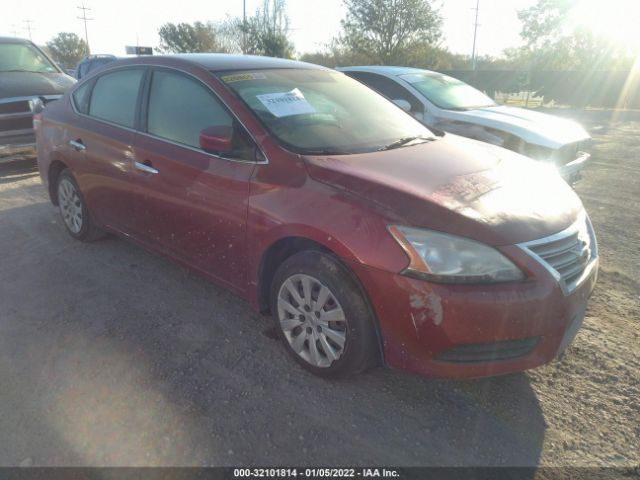 NISSAN SENTRA 2014 3n1ab7ap0ey284670