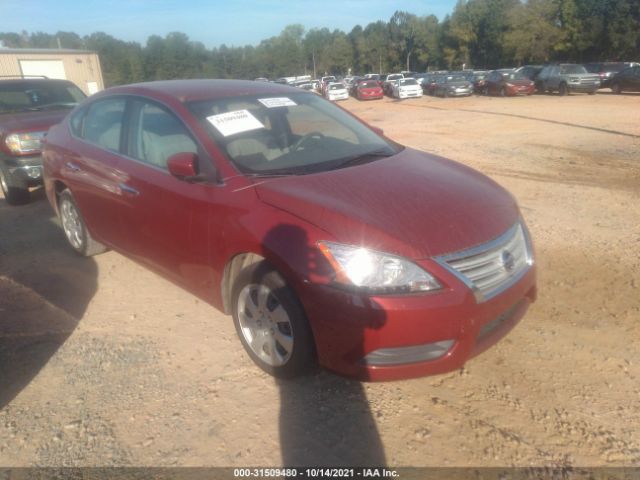 NISSAN SENTRA 2014 3n1ab7ap0ey285012