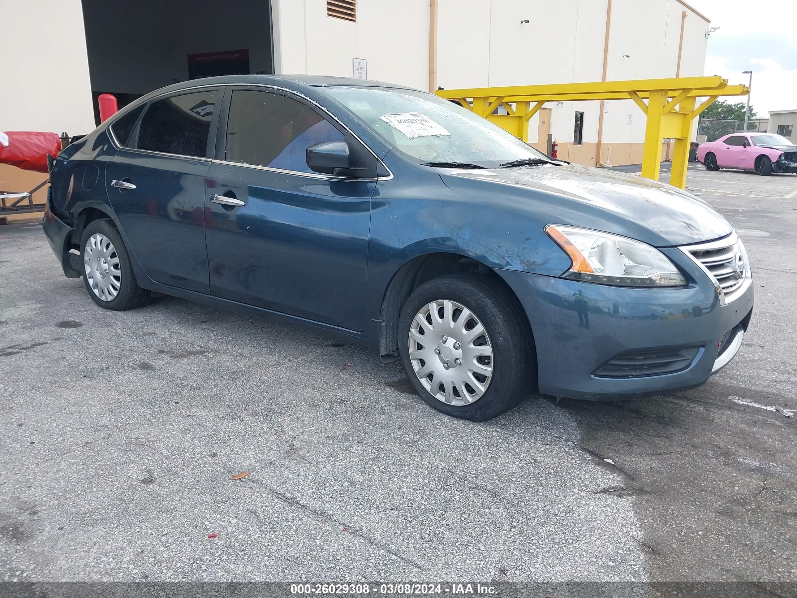 NISSAN SENTRA 2014 3n1ab7ap0ey287617