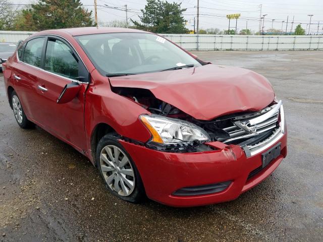 NISSAN SENTRA S 2014 3n1ab7ap0ey318168