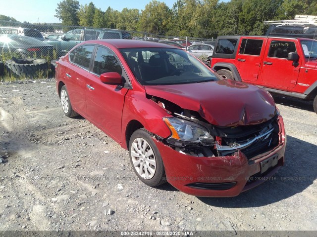 NISSAN SENTRA 2014 3n1ab7ap0ey322219