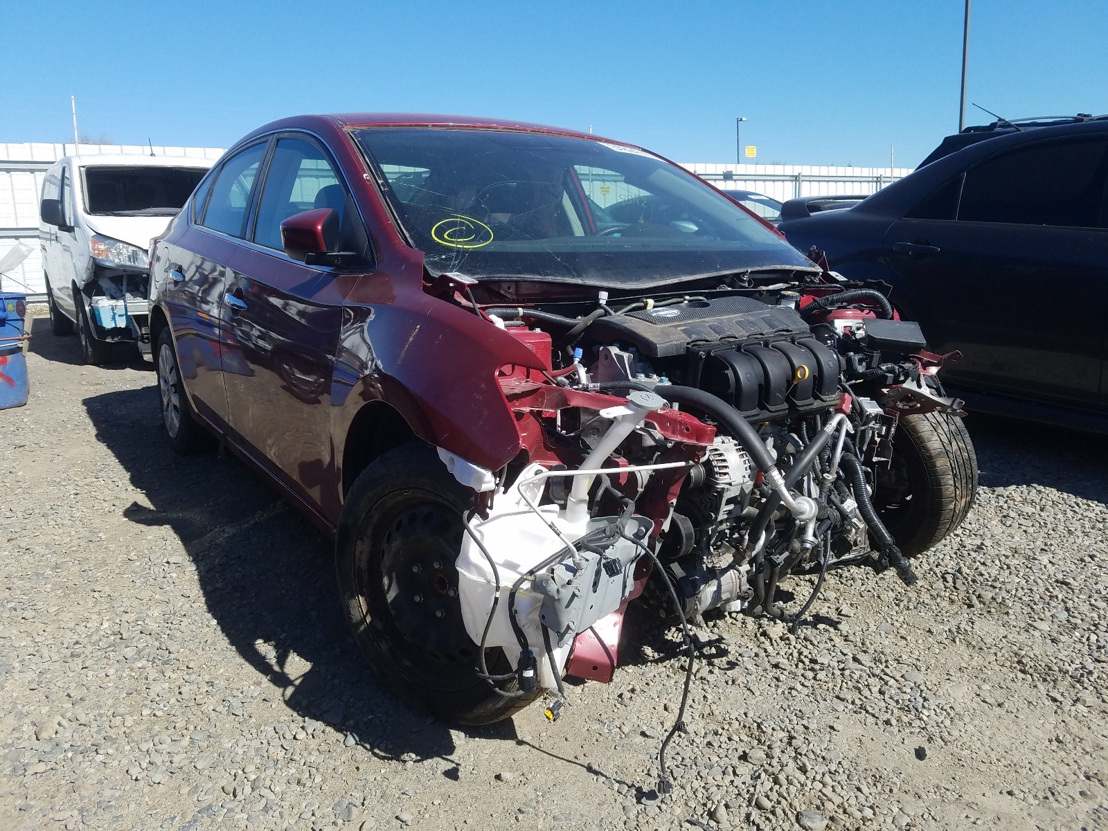 NISSAN SENTRA S 2015 3n1ab7ap0fl655907