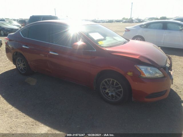 NISSAN SENTRA 2015 3n1ab7ap0fl658600