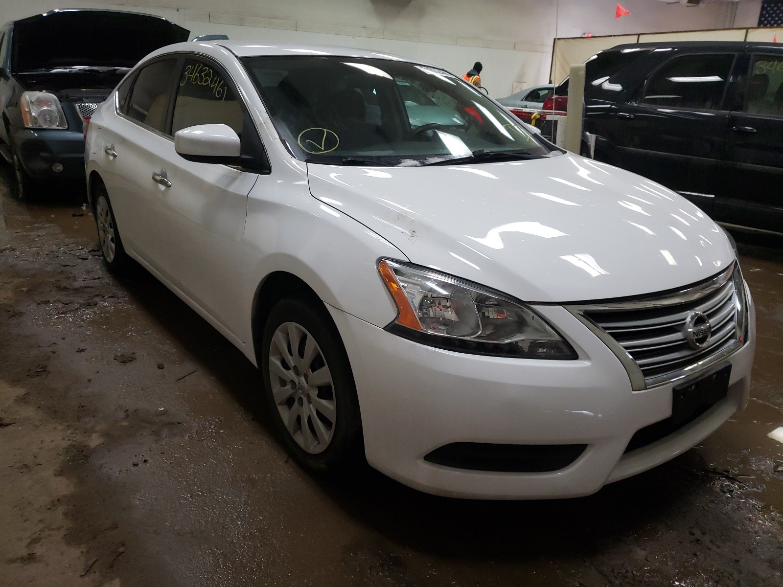 NISSAN SENTRA S 2015 3n1ab7ap0fl670567