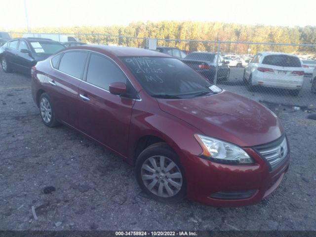 NISSAN SENTRA 2015 3n1ab7ap0fy218265