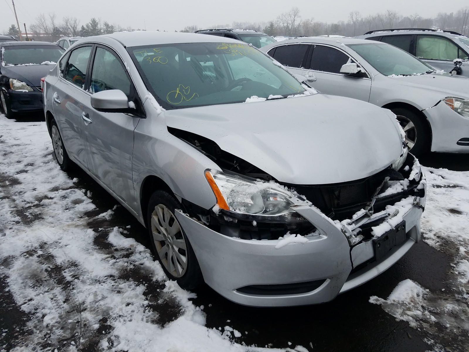 NISSAN SENTRA S 2015 3n1ab7ap0fy262105