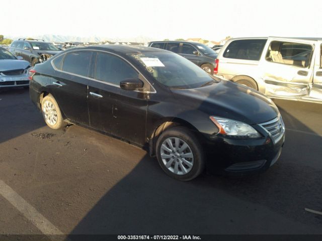 NISSAN SENTRA 2015 3n1ab7ap0fy265358