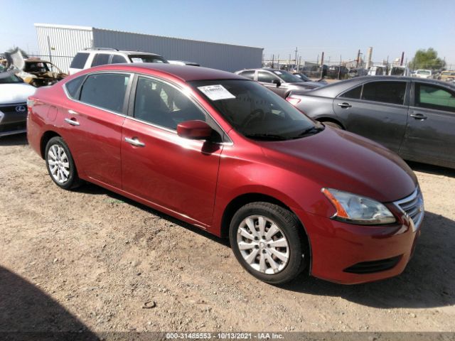 NISSAN SENTRA 2015 3n1ab7ap0fy266249