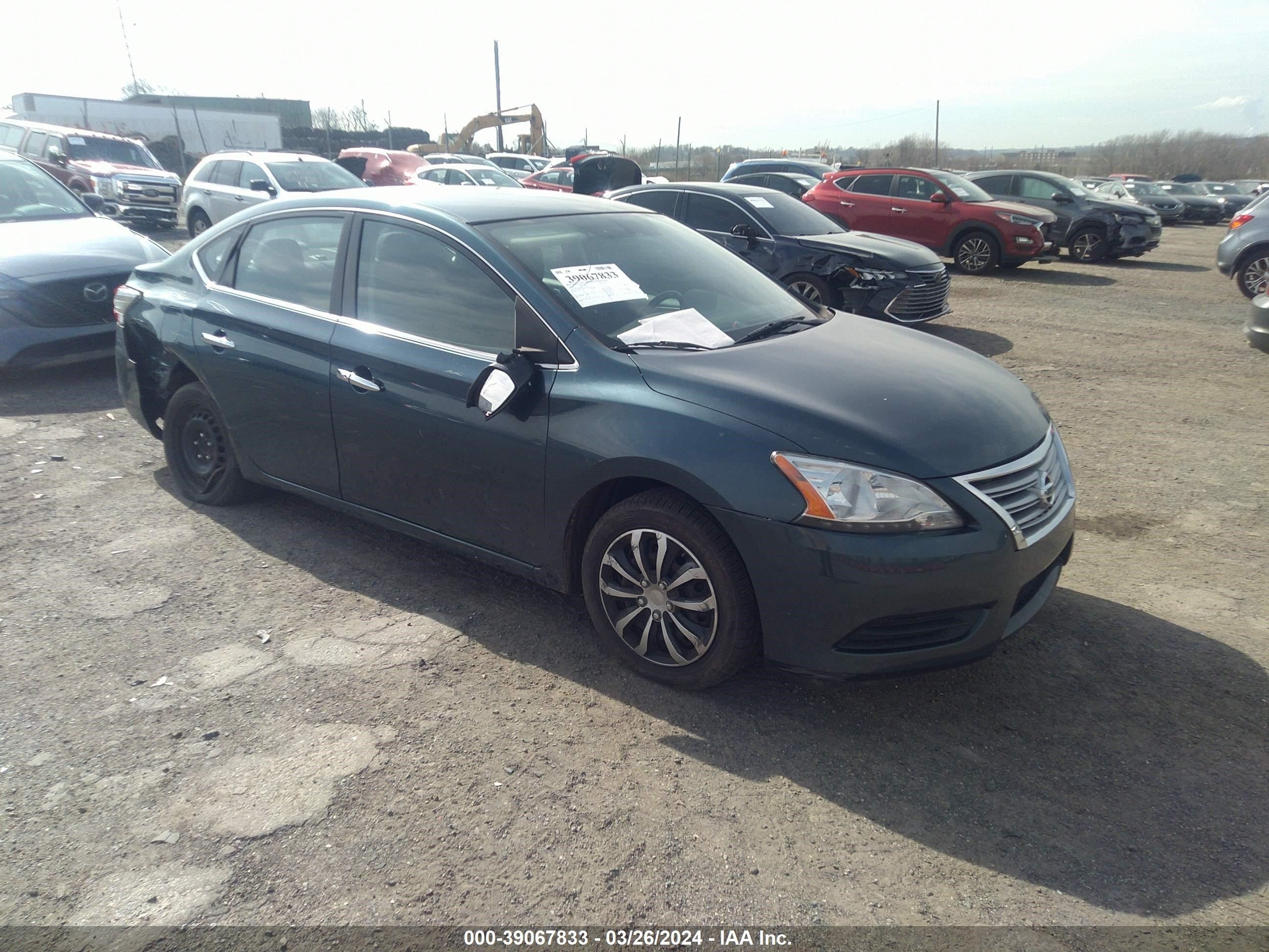 NISSAN SENTRA 2015 3n1ab7ap0fy276716