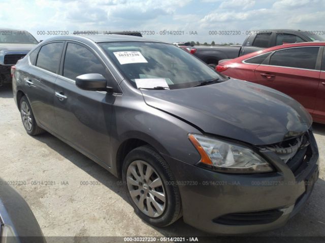 NISSAN SENTRA S 2015 3n1ab7ap0fy283651