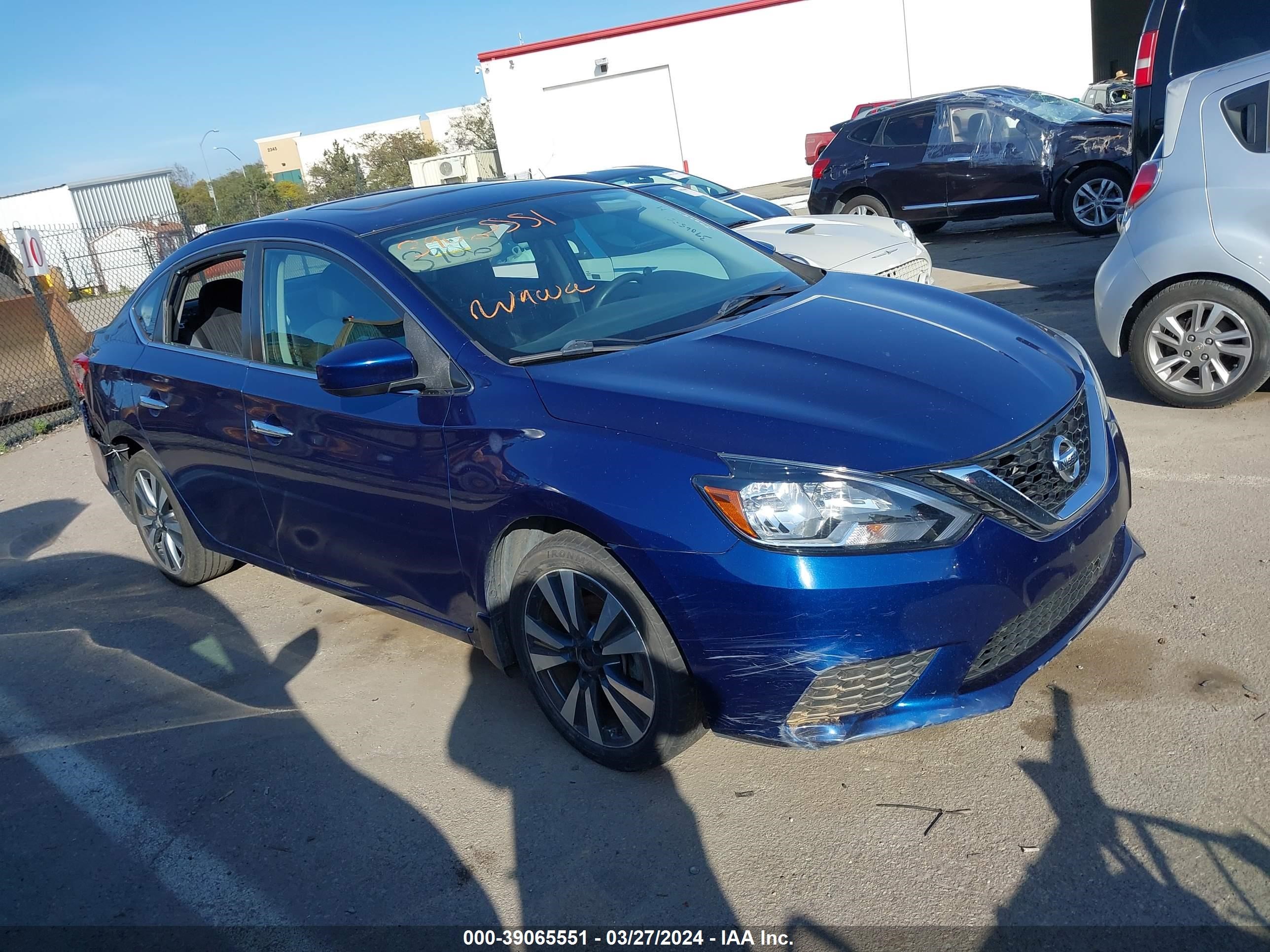 NISSAN SENTRA 2019 3n1ab7ap0ky206319