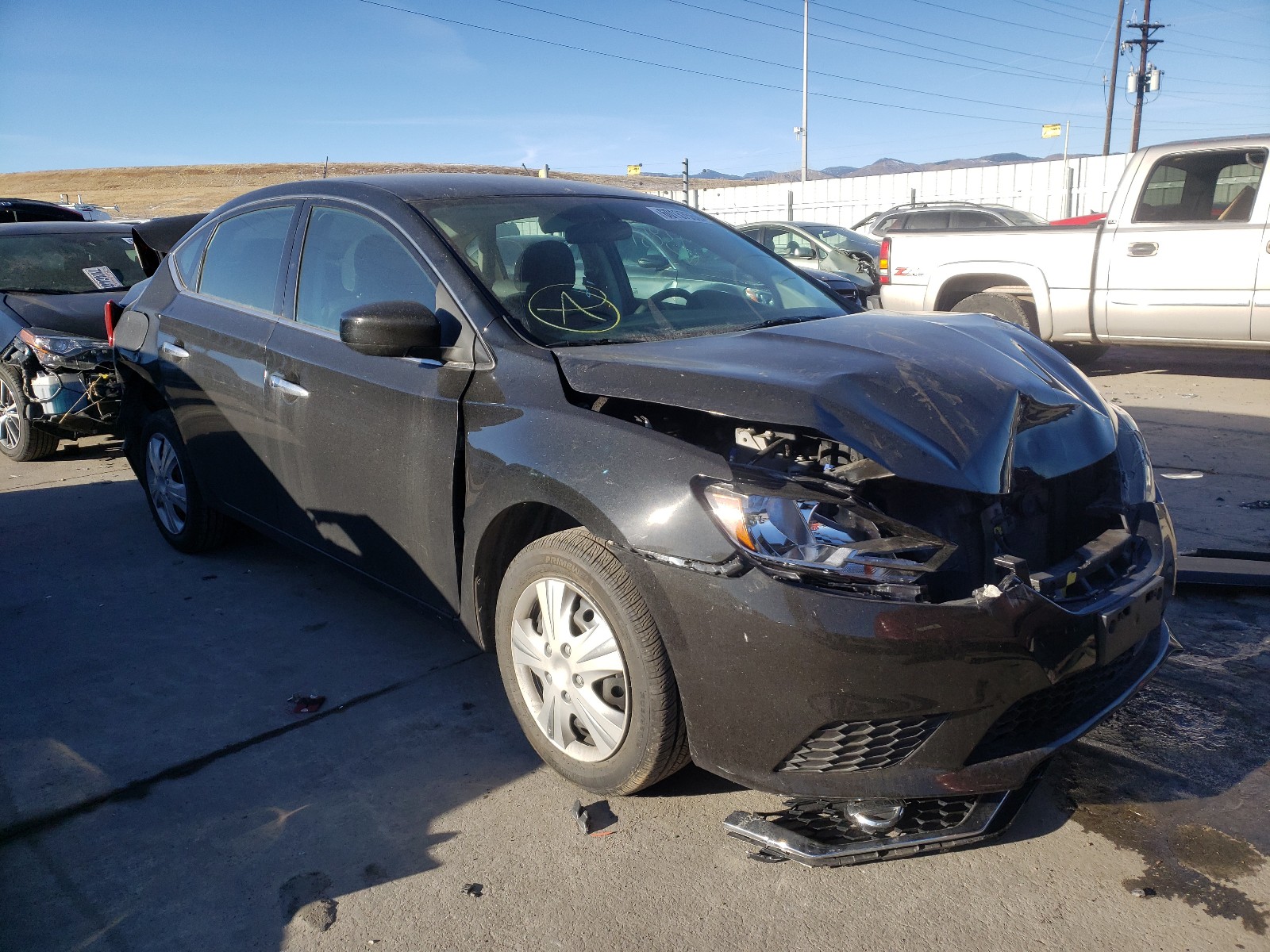 NISSAN SENTRA S 2019 3n1ab7ap0ky206790