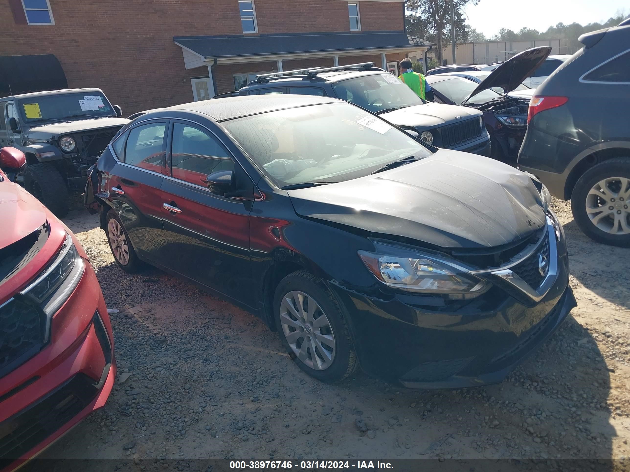 NISSAN SENTRA 2019 3n1ab7ap0ky212122