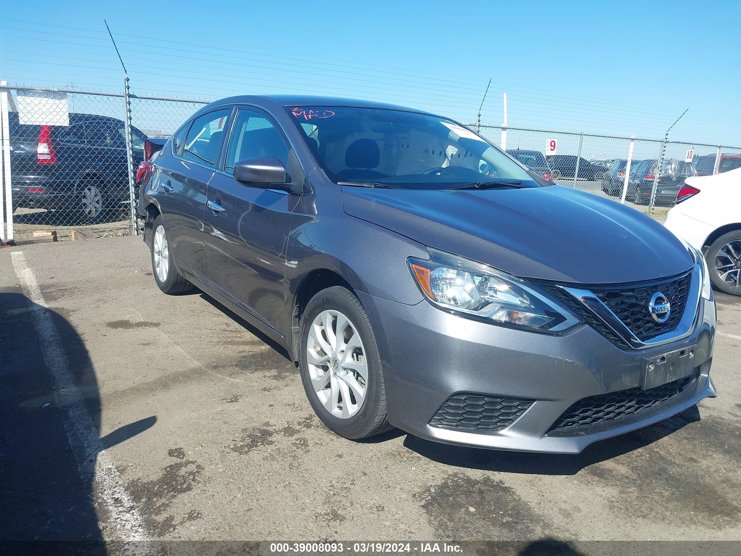 NISSAN SENTRA 2019 3n1ab7ap0ky331157