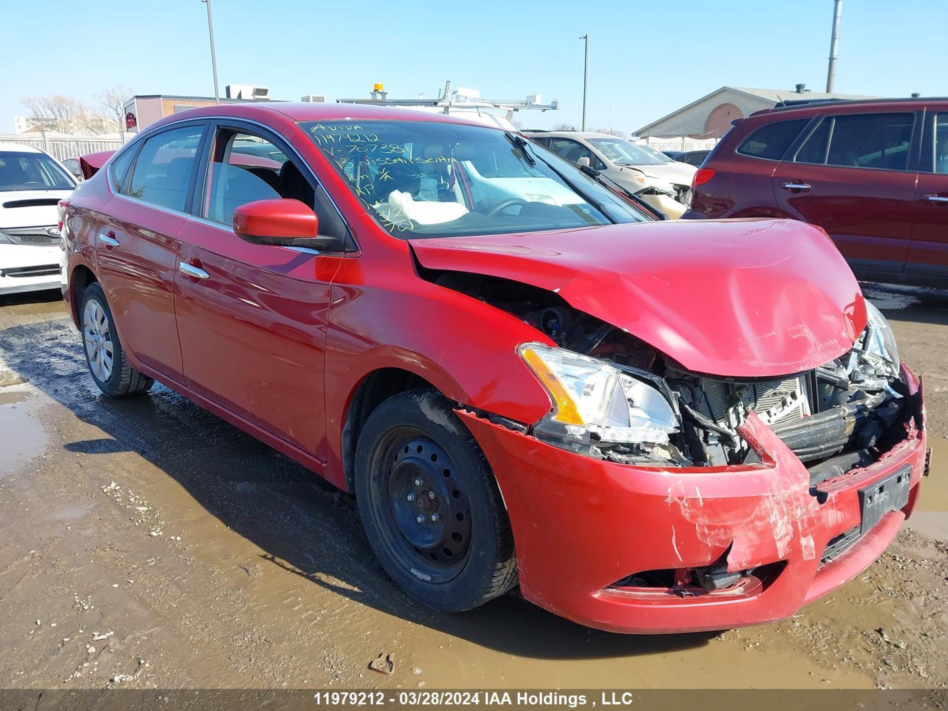 NISSAN SENTRA 2013 3n1ab7ap1dl707381