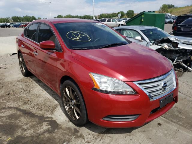 NISSAN SENTRA S 2014 3n1ab7ap1el625992