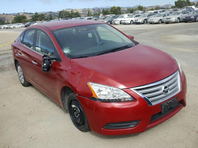 NISSAN SENTRA S 2014 3n1ab7ap1el627077