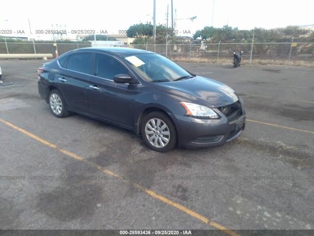 NISSAN SENTRA 2014 3n1ab7ap1el653629