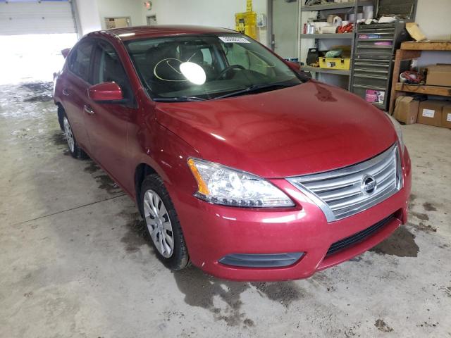 NISSAN SENTRA S 2014 3n1ab7ap1el677235