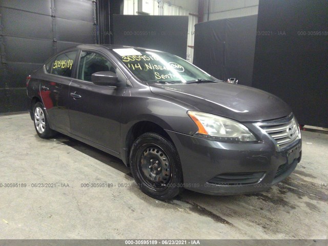 NISSAN SENTRA 2014 3n1ab7ap1el697484