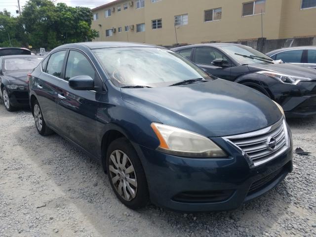 NISSAN SENTRA S 2014 3n1ab7ap1ey217589