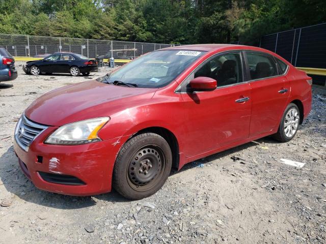 NISSAN SENTRA S 2014 3n1ab7ap1ey229984