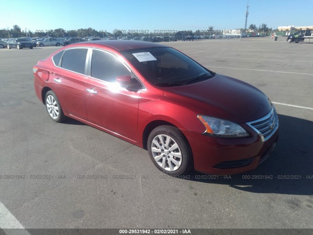 NISSAN SENTRA 2014 3n1ab7ap1ey260071