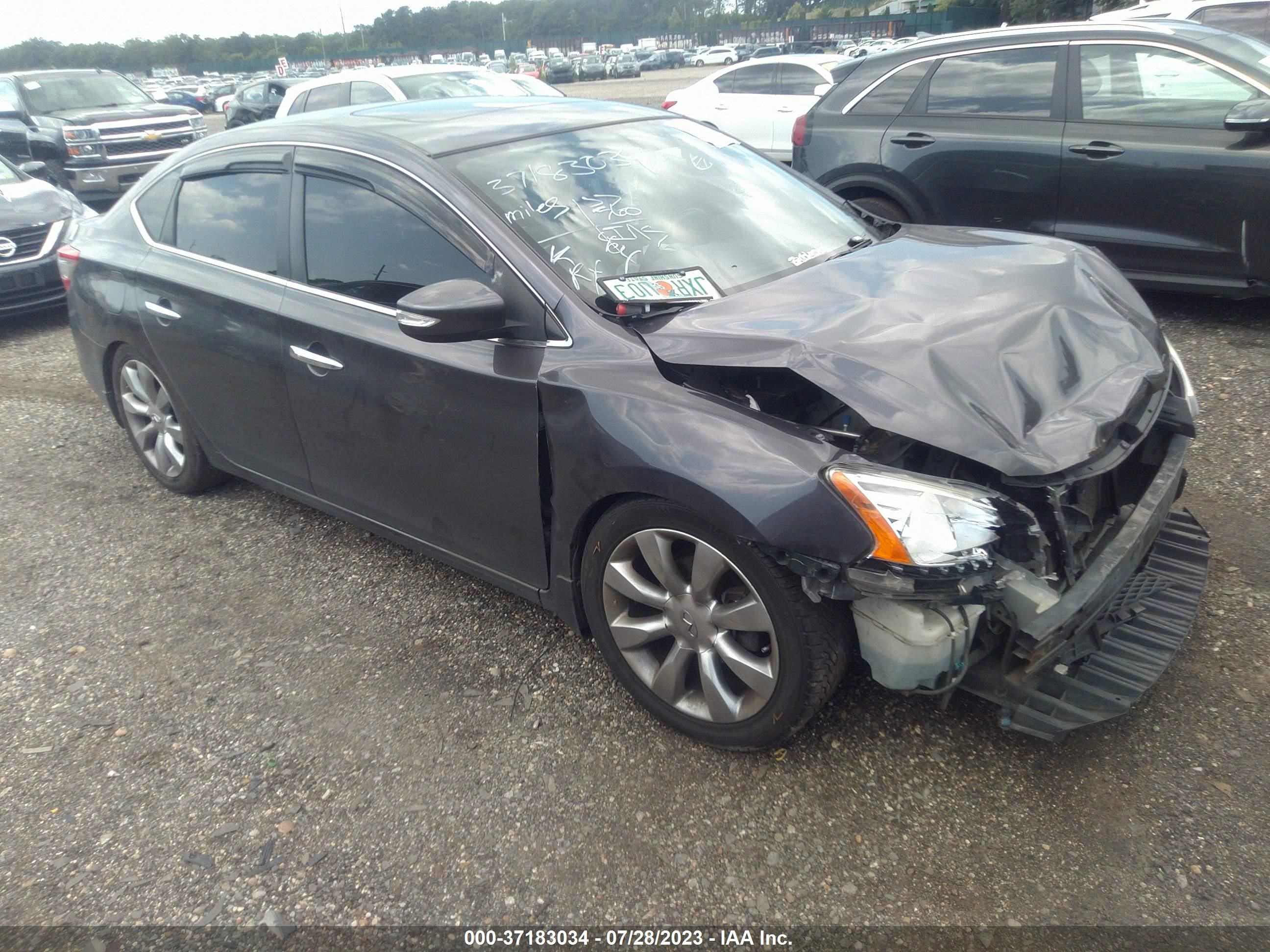 NISSAN SENTRA 2014 3n1ab7ap1ey298612