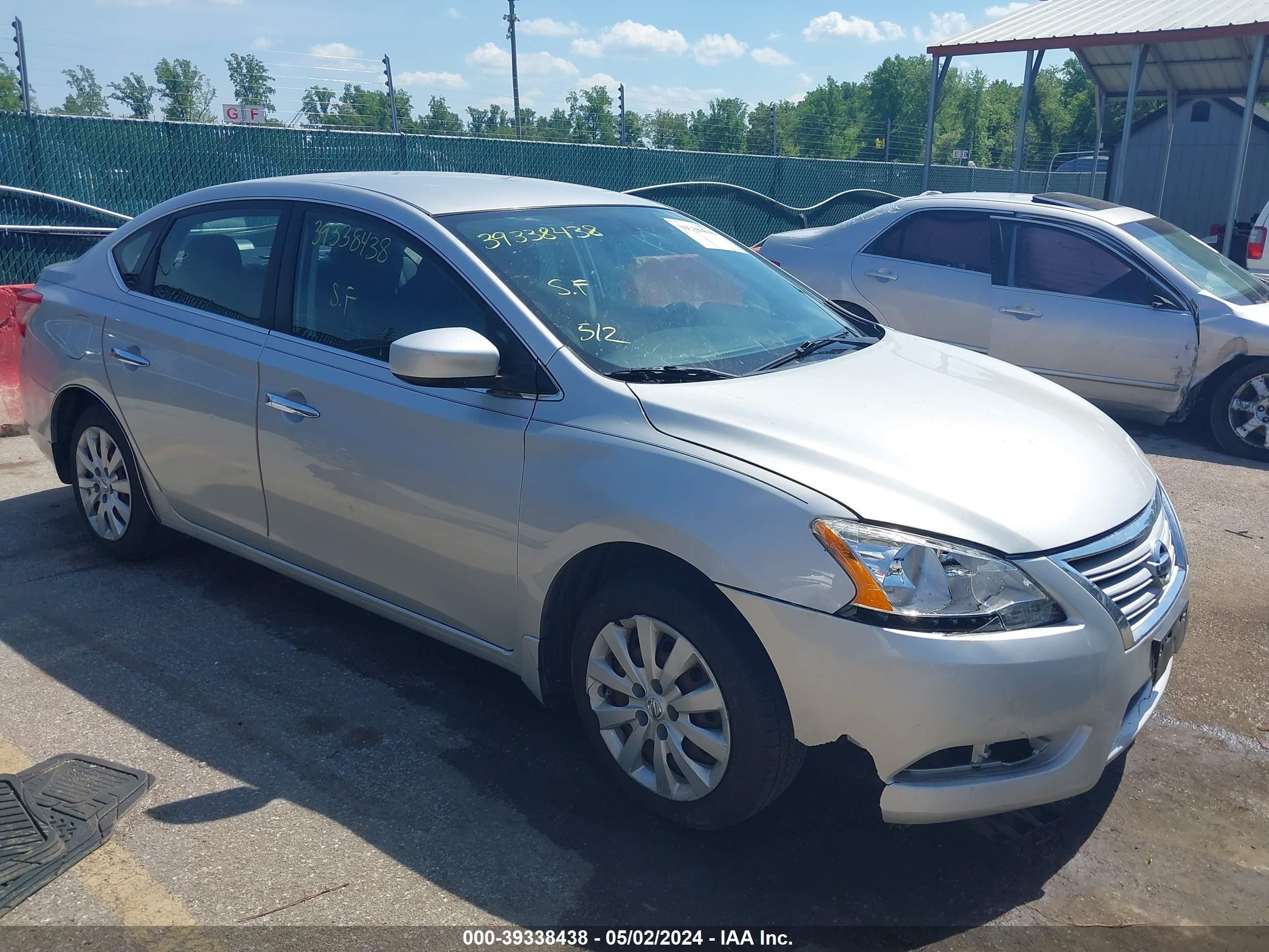 NISSAN SENTRA 2014 3n1ab7ap1ey319409