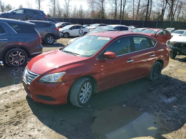 NISSAN SENTRA S 2014 3n1ab7ap1ey338624