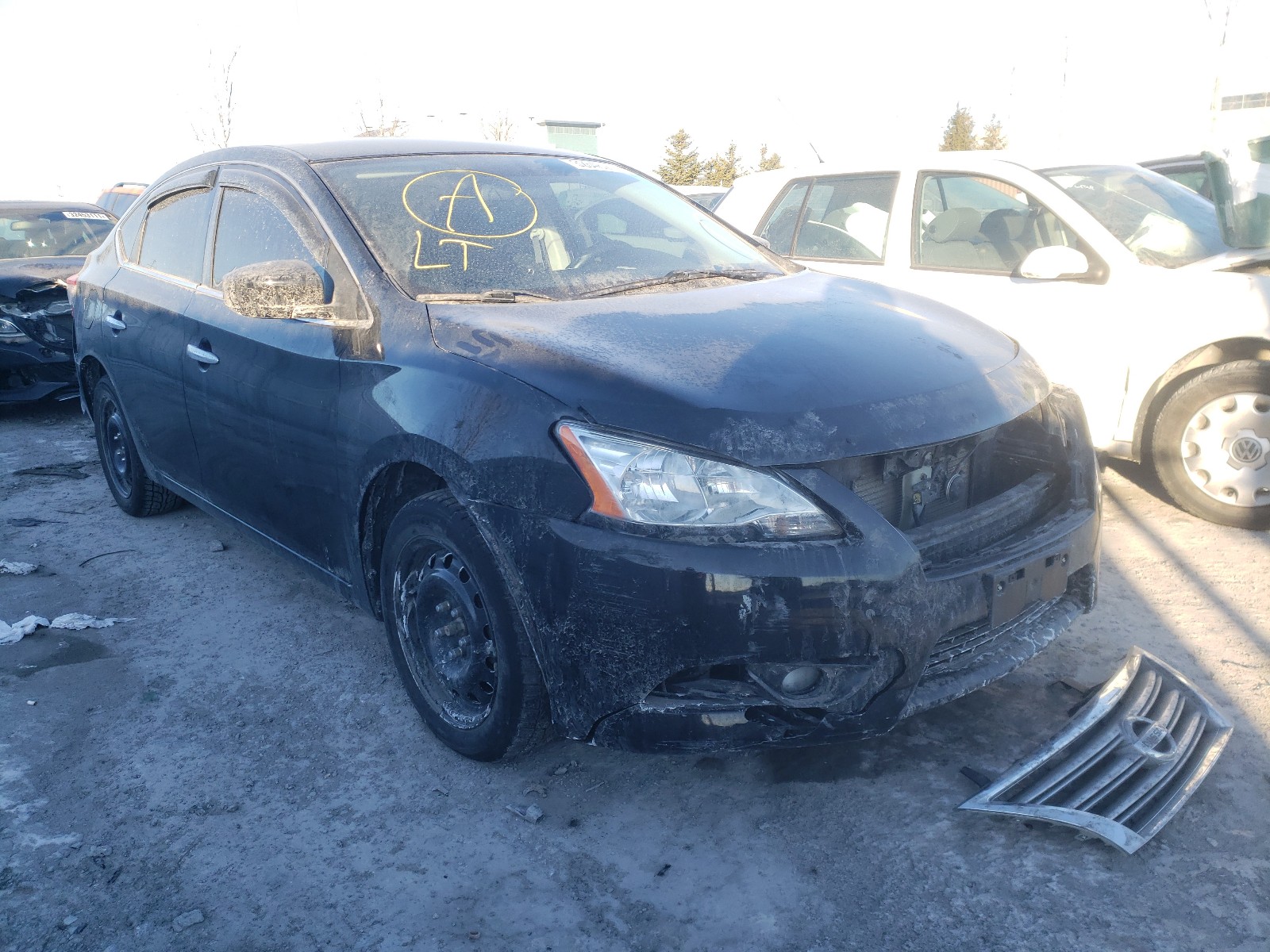 NISSAN SENTRA S 2015 3n1ab7ap1fl645614