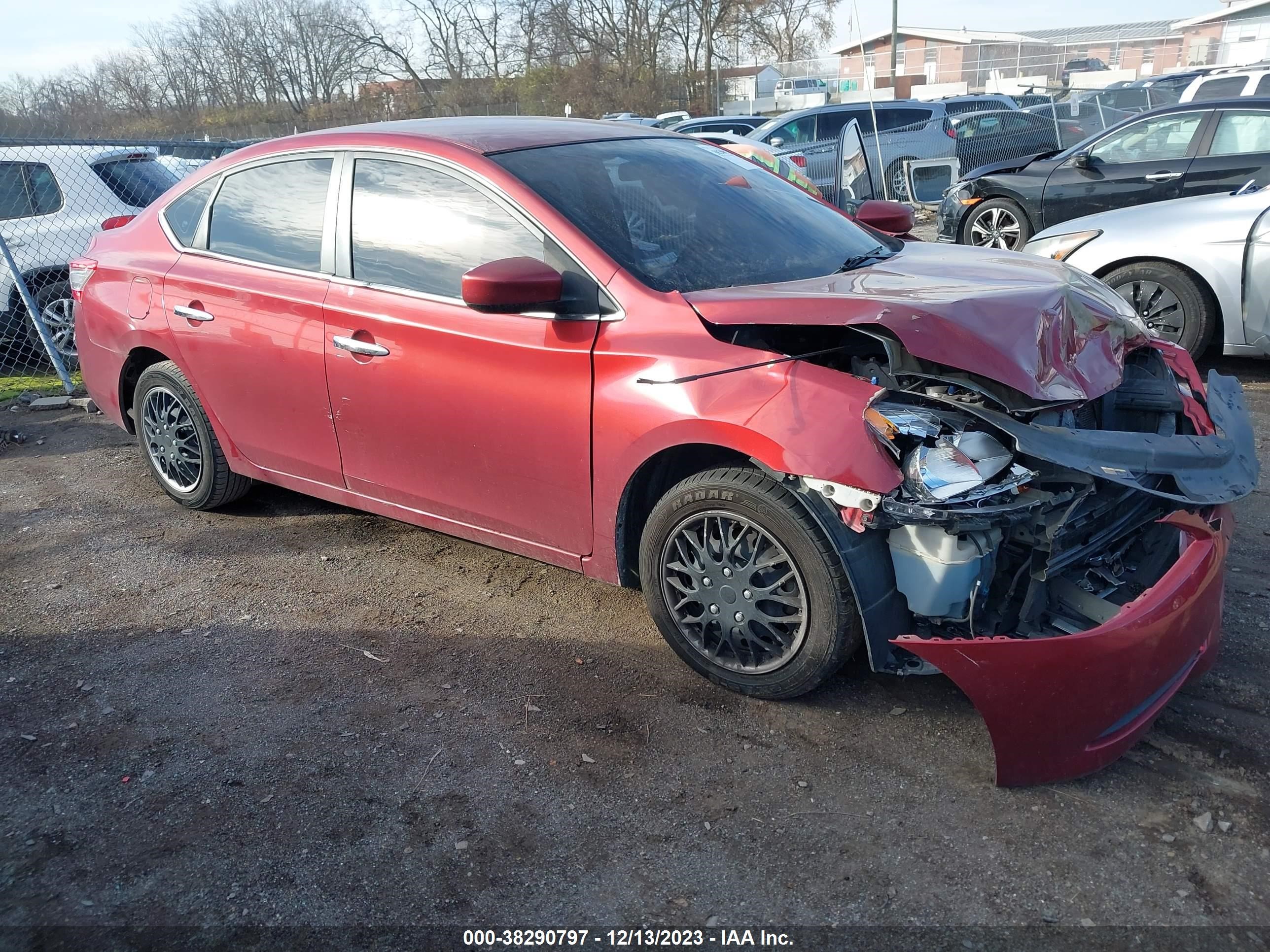 NISSAN SENTRA 2015 3n1ab7ap1fl658606