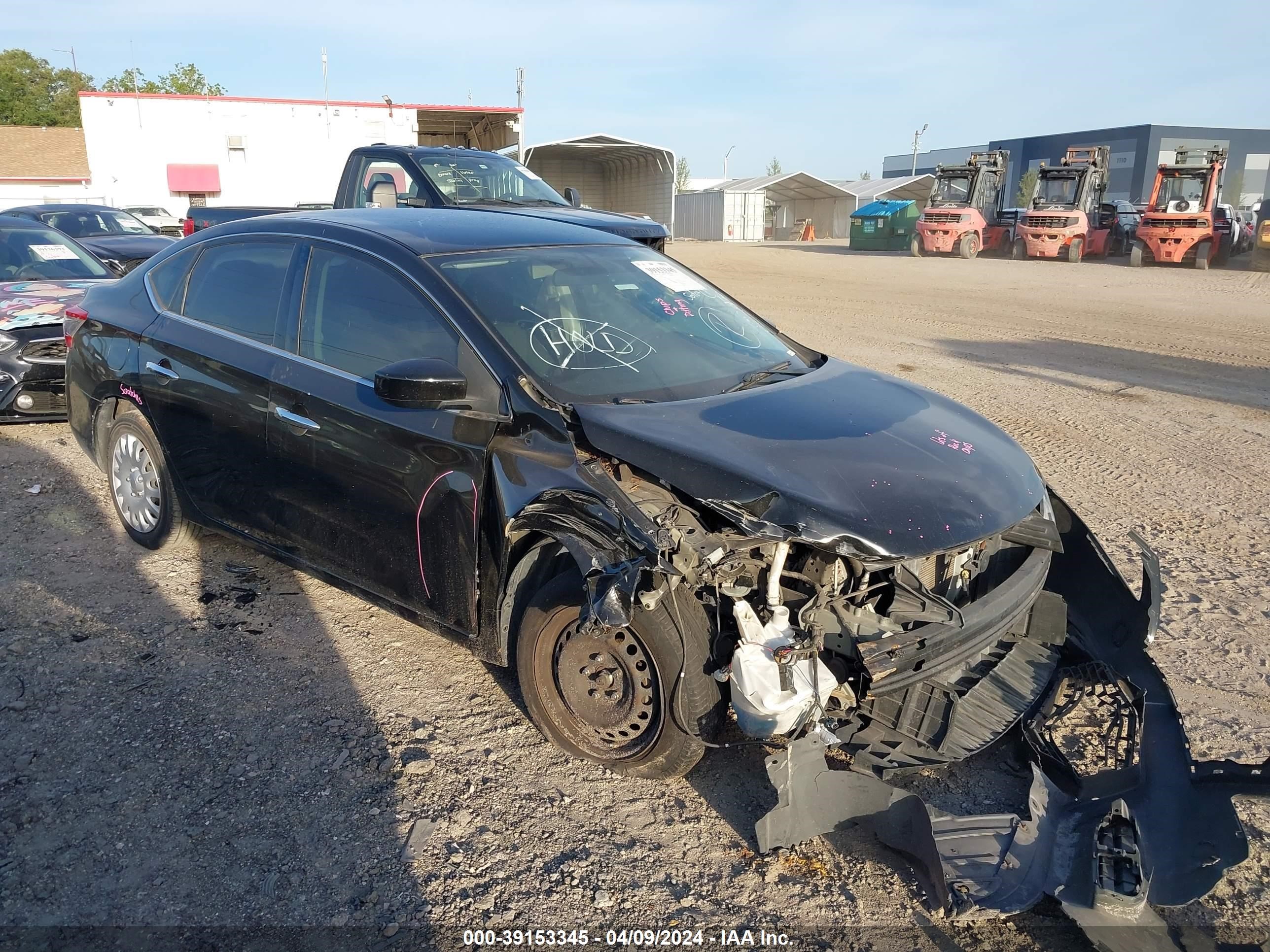 NISSAN SENTRA 2015 3n1ab7ap1fy225550